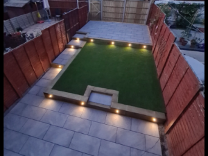 Artificial grass installation by Casa4 Developments